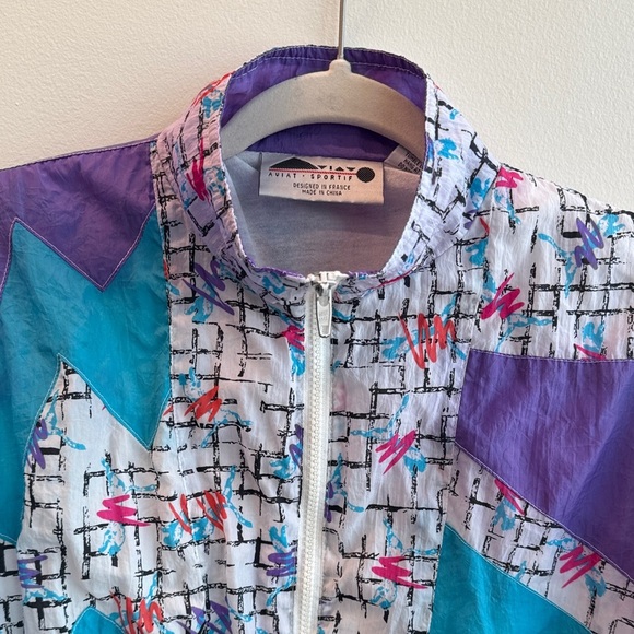 Avia Multicolor Geometric Jacket - Picture 2 of 8